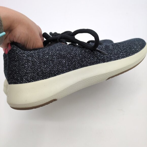 Allbirds Wool Runner Mizzles W10 Gray Water Repellent‎ Sneakers Merino Walking - Picture 6 of 9